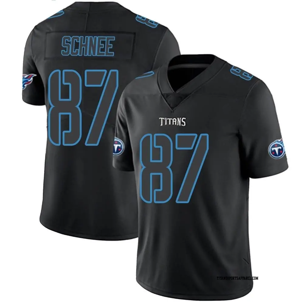 Limited Black Impact Youth Sam Schnee Tennessee Titans Jersey